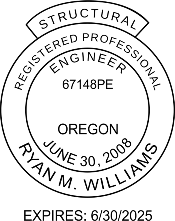 State of Oregon Structural Engineer