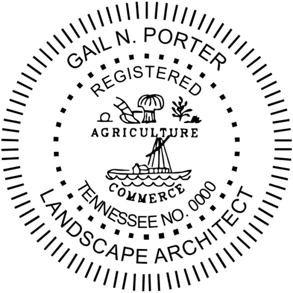 State of Tennessee Landscape Architect