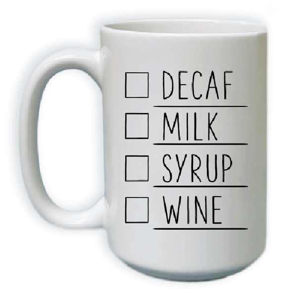 Surprise Liquid Check List Coffee Mug by 417 Press