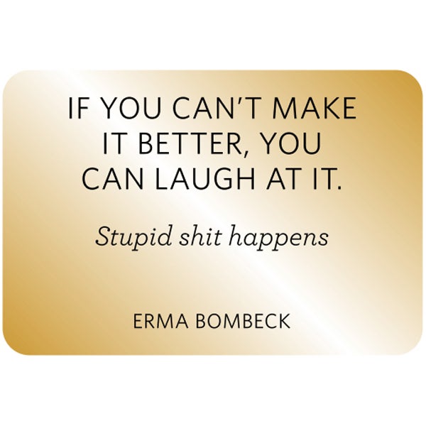 Laugh At It Refrigerator Magnet by 417 Press