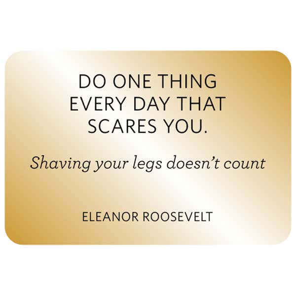 Do One Thing Every Day That Scares Your Magnet by 417 Press
