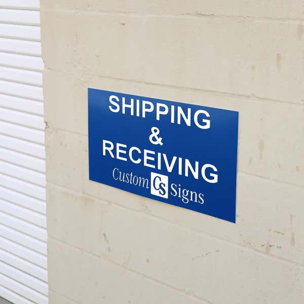 Large Horizontal Custom Engraved Sign