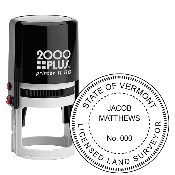 State of Vermont Land Surveyor Seal