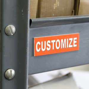 Small Horizontal Custom Engraved Sign