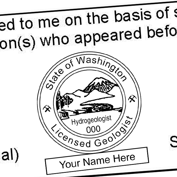 State of Washington HydroGeologist