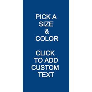 Custom Engraved Sign - Vertical Large