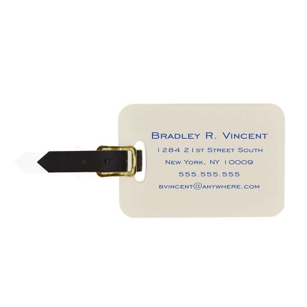 Custom Luggage Tag