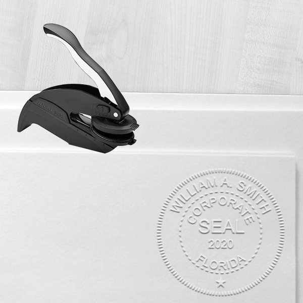 Corporate Seal Embosser With Year HC Brands