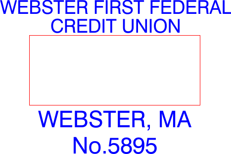 Webster First Federal Dater Stamp