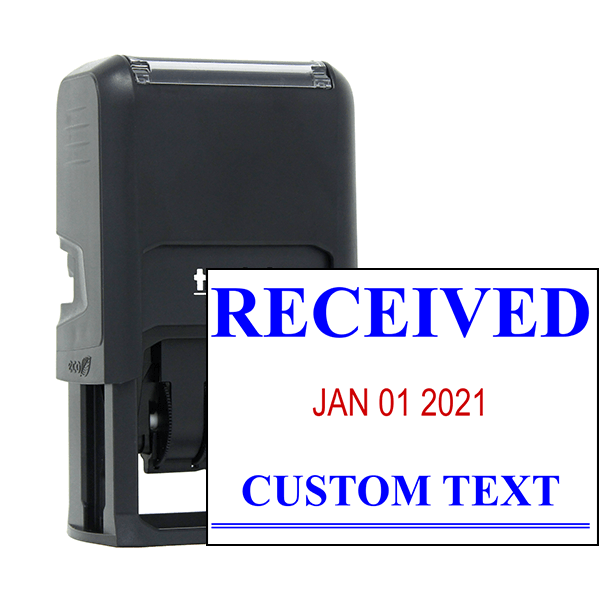 Received News Font Dater Stamp