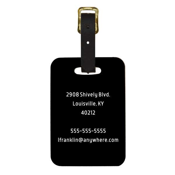 Custom Luggage Tag