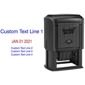 1 Top Line 3 Bottom Date Stamp Body and Design