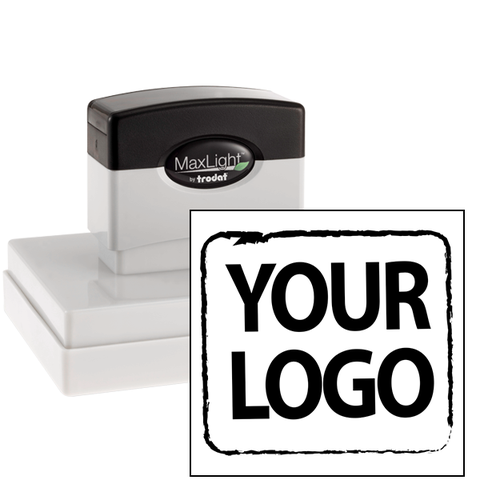 XL Custom Stamp for Round or Square Logo