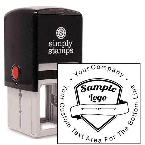Custom Centered Logo Stamp