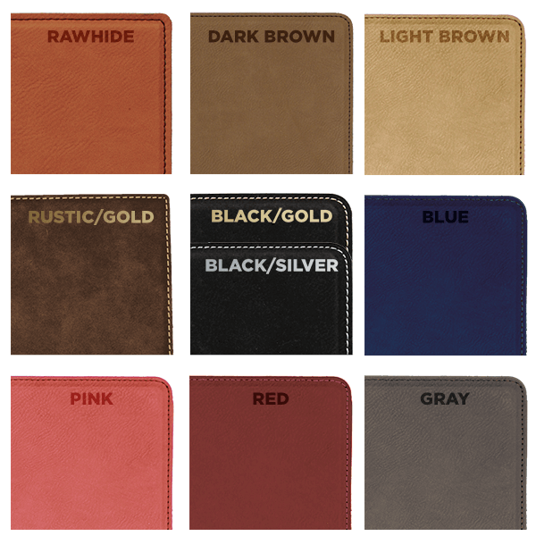 Monogram Leatherette Folio