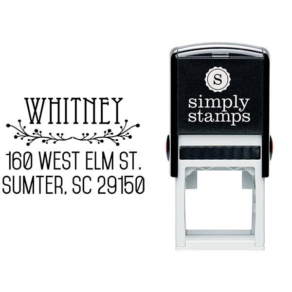 Cherry Tree Address Stamp & stamp model body