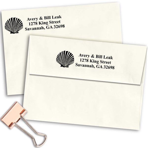 Shell Address Stamp