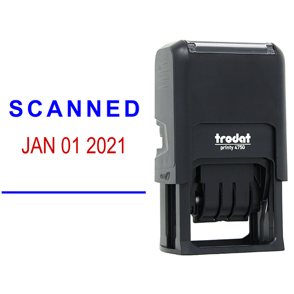 SCANNED Rubber Stamper SelfInking Dater Simply Stamps