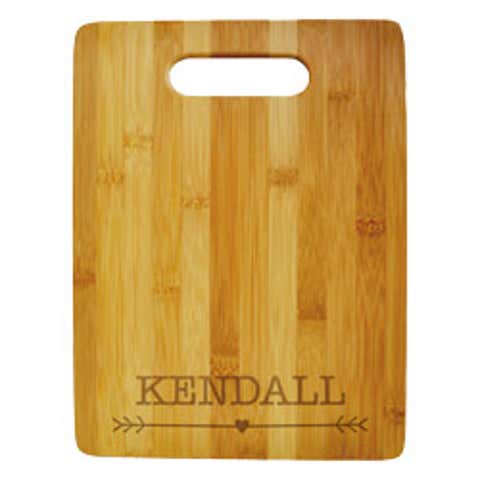 Love Arrow Large Cutting Board
