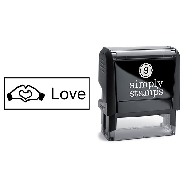Hand Heart Love Stamp