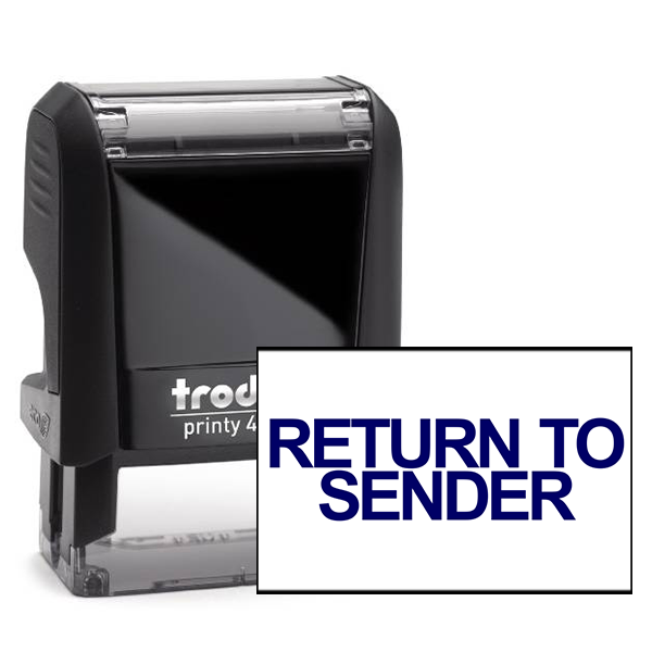 Return to Sender Stock Stamp