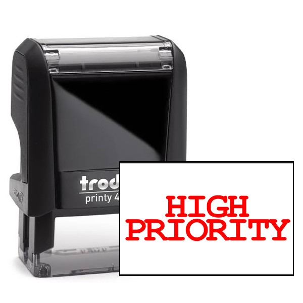 High Priority Stock Stamp