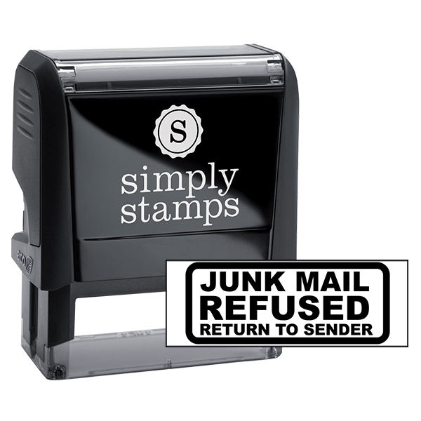 Junk Mail Refused Stamp