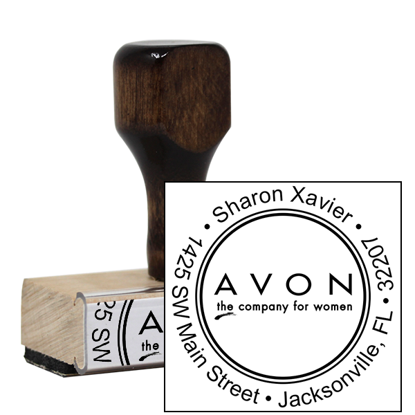 Avon Catalog Stamp Style 4