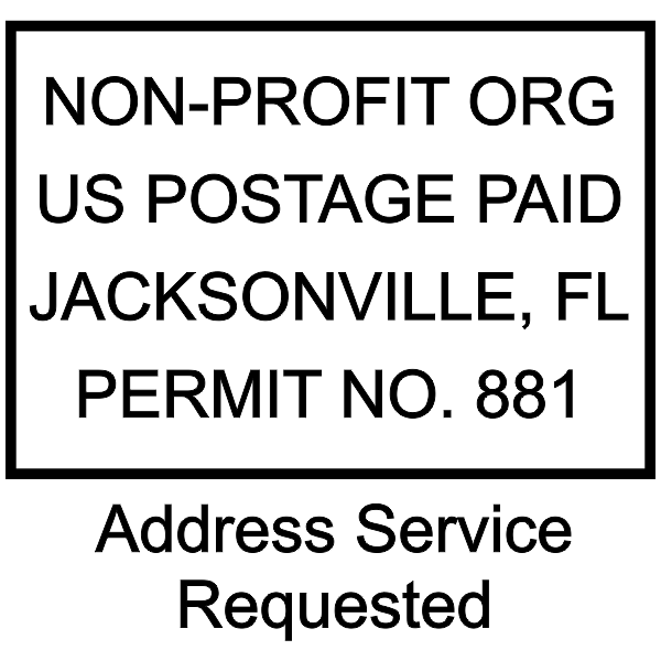 Non-Profit Postage Paid Stamp | Address Service Request