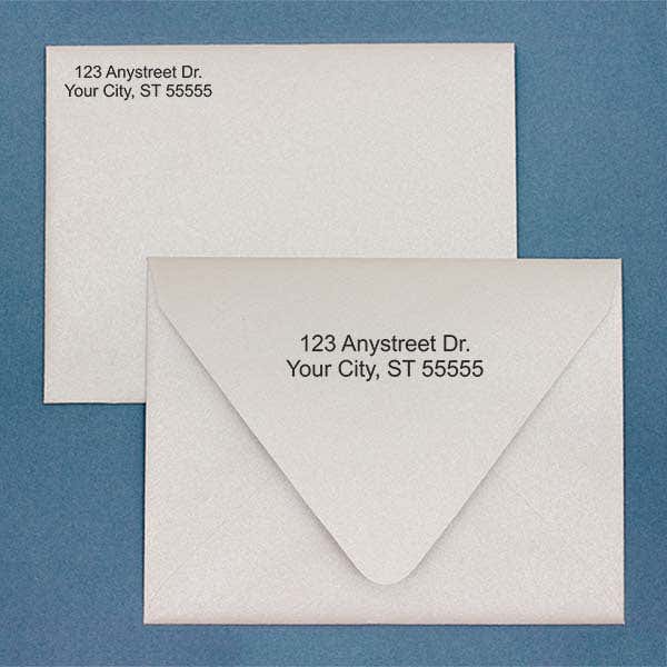 Personalized 2 Line Address Stamp
