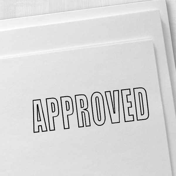 Approved Stock Stamp Imprint