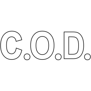 C.O.D. Stock Stamp
