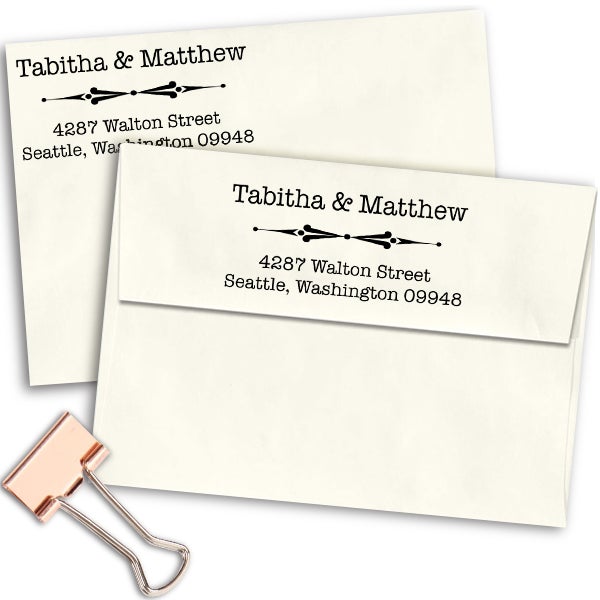 Walton Point Line Address Stamp