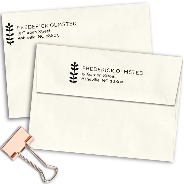 Plant Address Stamp