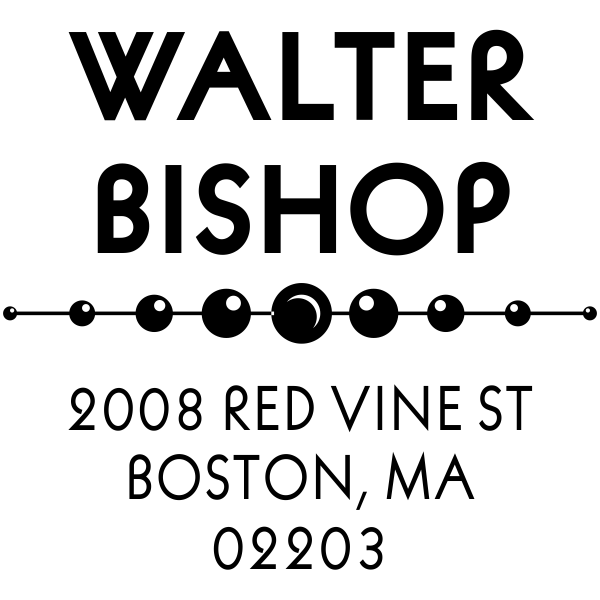 Vista Address Stamp