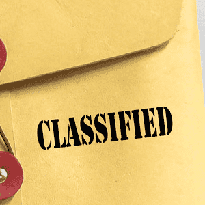 CLASSIFIED Stock Stamp