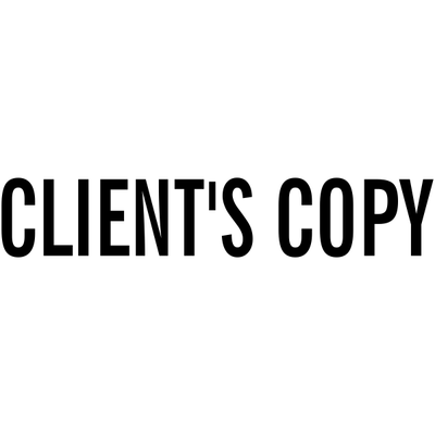 Client's Copy Stock Stamp - alternate view