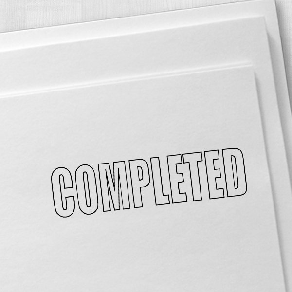 COMPLETED Stock Stamp 