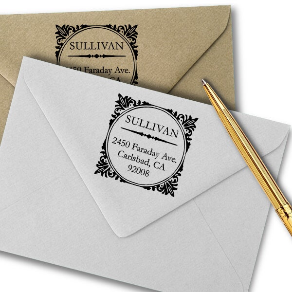 Sullivan Square Address Stamp
