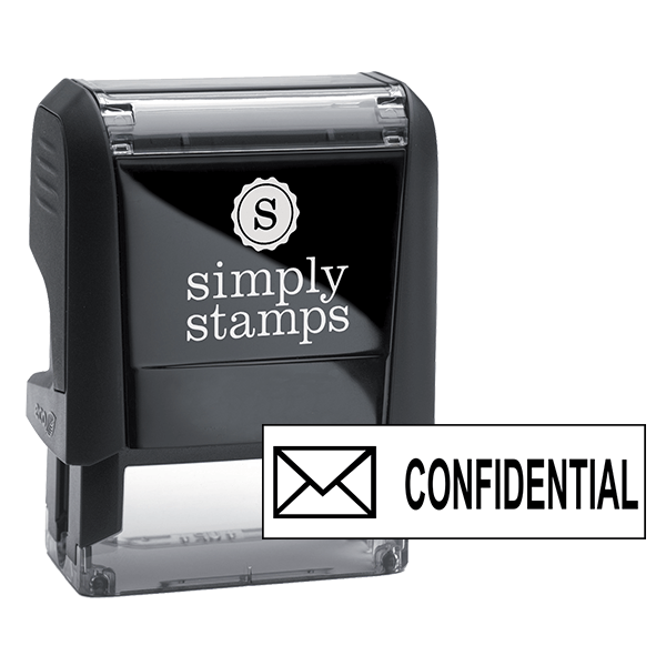 CONFIDENTIAL Mail Stock Stamp