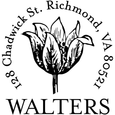 Tulip Flower Address Stamp