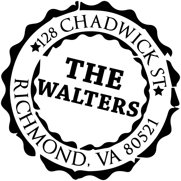 Emblem Stamp Return Address Stamp