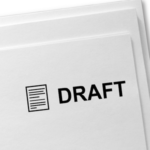 DRAFT Document Stock Stamp