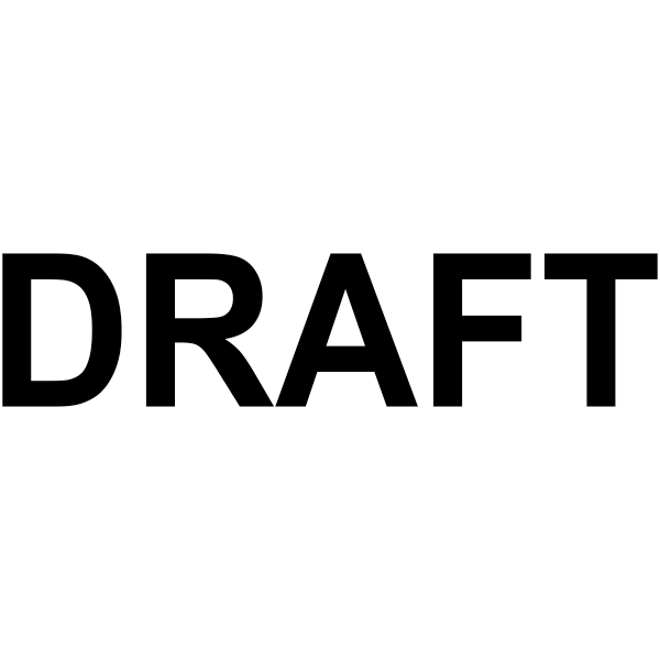 DRAFT Solid Lettering Stock Stamp
