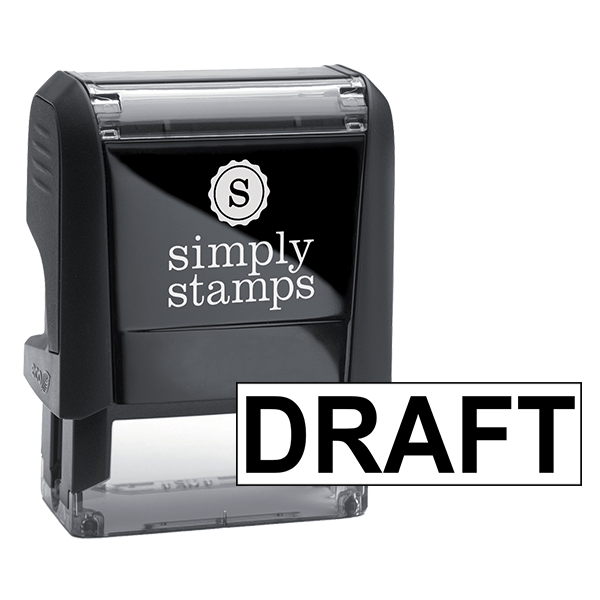 DRAFT Solid Lettering Stock Stamp
