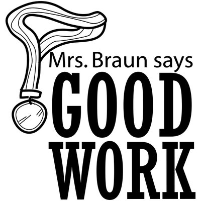 Good Work Award Stamp