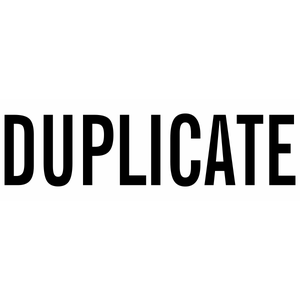 DUPLICATE Stock Stamp 
