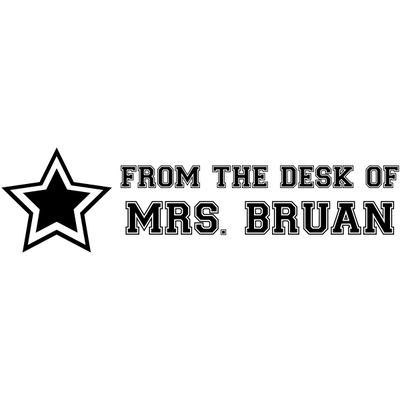 Star From the Desk Stamp