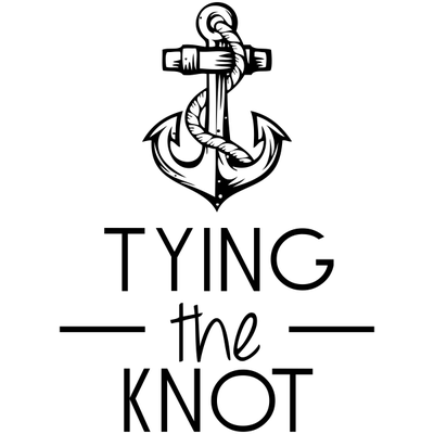 Anchor Tying the Knot Stamp