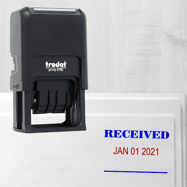Personalized Received Dater Stamp Simply Stamps